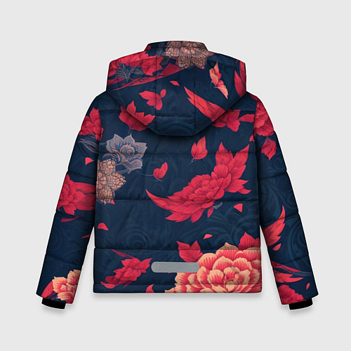 Зимняя куртка для мальчика Братец лис / 3D-Красный – фото 2