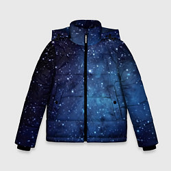 Куртка зимняя для мальчика Звездное небо - нейросеть, цвет: 3D-красный