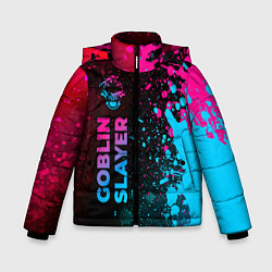 Зимняя куртка для мальчика Goblin Slayer - neon gradient: по-вертикали