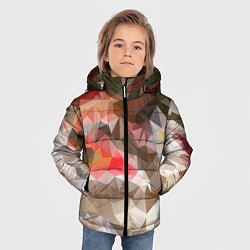 Куртка зимняя для мальчика Pattern style, цвет: 3D-красный — фото 2