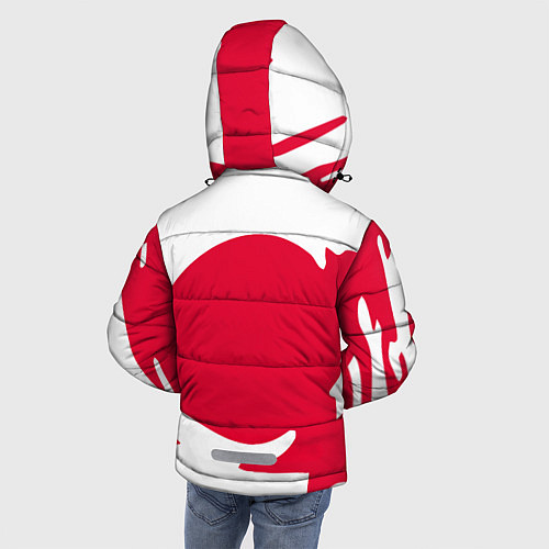 Зимняя куртка для мальчика T1 форма / 3D-Светло-серый – фото 4