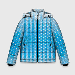 Куртка зимняя для мальчика Blue vibe, цвет: 3D-черный