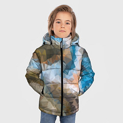 Куртка зимняя для мальчика Spirit pattern, цвет: 3D-светло-серый — фото 2