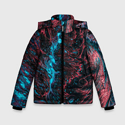 Куртка зимняя для мальчика Abstract divorces, цвет: 3D-светло-серый