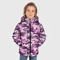 Куртка зимняя для мальчика Модный камуфляж - милитари, цвет: 3D-светло-серый — фото 2