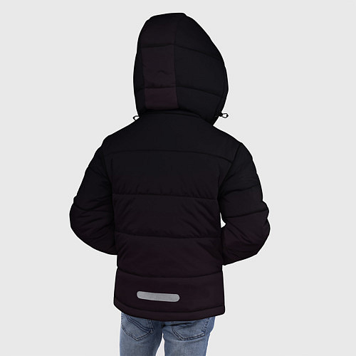 Зимняя куртка для мальчика Снежная сова / 3D-Светло-серый – фото 4