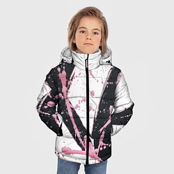 Куртка зимняя для мальчика XO, цвет: 3D-светло-серый — фото 2