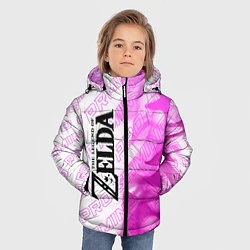 Куртка зимняя для мальчика Zelda pro gaming: по-вертикали, цвет: 3D-черный — фото 2