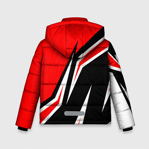 Зимняя куртка для мальчика Ducati- red stripes / 3D-Красный – фото 2