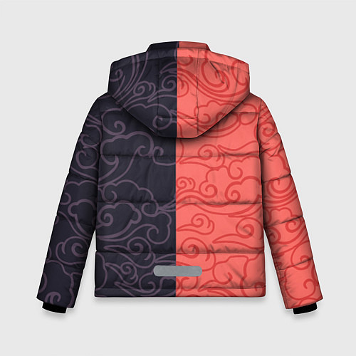 Зимняя куртка для мальчика Strey Kids x Anime / 3D-Красный – фото 2