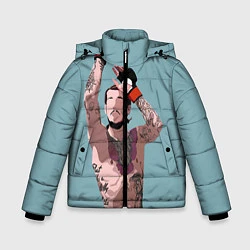 Куртка зимняя для мальчика Suga sean omelly, цвет: 3D-светло-серый