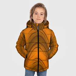 Куртка зимняя для мальчика Гнутое дерево, цвет: 3D-черный — фото 2