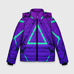 Зимняя куртка для мальчика Твой стиль геометрия 1