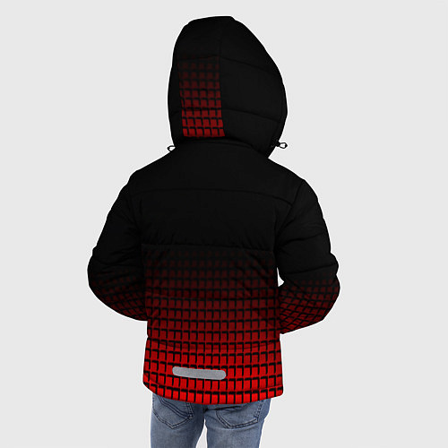 Зимняя куртка для мальчика Русский мир / 3D-Светло-серый – фото 4