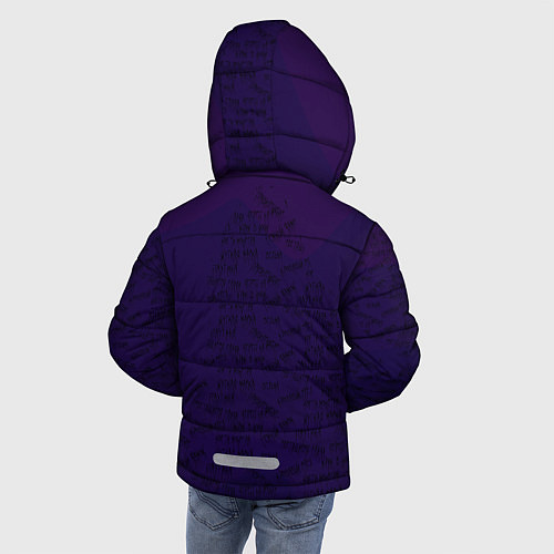 Зимняя куртка для мальчика Дом с загадочной репутацией / 3D-Светло-серый – фото 4