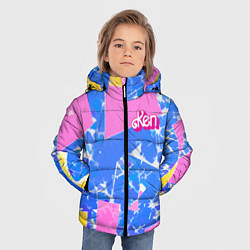 Куртка зимняя для мальчика Кен - друг Барби, цвет: 3D-красный — фото 2