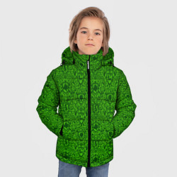 Куртка зимняя для мальчика Shrek: Pattern, цвет: 3D-черный — фото 2