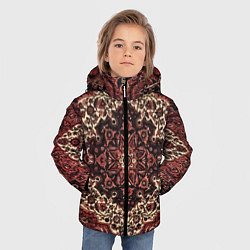 Куртка зимняя для мальчика Ковролин, цвет: 3D-красный — фото 2