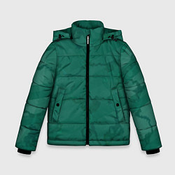 Куртка зимняя для мальчика Серо-зеленые разводы, цвет: 3D-красный