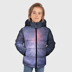 Куртка зимняя для мальчика Космические брызги, цвет: 3D-красный — фото 2