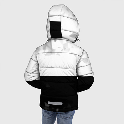 Зимняя куртка для мальчика Rainbow Six black game colletcion / 3D-Светло-серый – фото 4