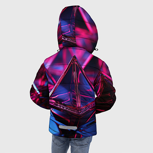 Зимняя куртка для мальчика Пространственное вдохновение / 3D-Светло-серый – фото 4