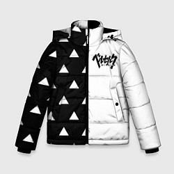 Куртка зимняя для мальчика Berserk triangle anime, цвет: 3D-светло-серый