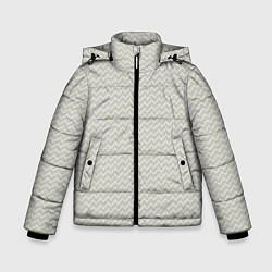 Зимняя куртка для мальчика Текстура переплетения твил
