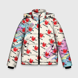 Куртка зимняя для мальчика Momaland pattern, цвет: 3D-красный