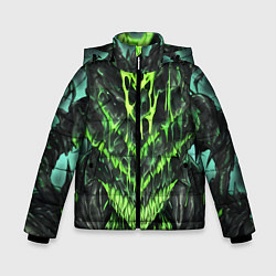Зимняя куртка для мальчика Green slime