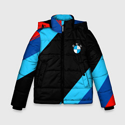 Куртка зимняя для мальчика BMW line, цвет: 3D-красный