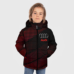 Куртка зимняя для мальчика Audi sportdot, цвет: 3D-красный — фото 2