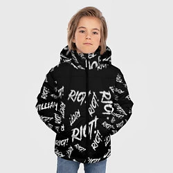 Куртка зимняя для мальчика Paramore alllogo, цвет: 3D-красный — фото 2