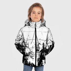 Куртка зимняя для мальчика Assassins Creed fire, цвет: 3D-светло-серый — фото 2
