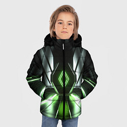 Куртка зимняя для мальчика Зеленый луч, цвет: 3D-красный — фото 2