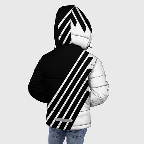 Зимняя куртка для мальчика Chelsea football club sport / 3D-Светло-серый – фото 4