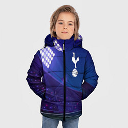 Куртка зимняя для мальчика Tottenham ночное поле, цвет: 3D-черный — фото 2