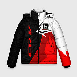 Куртка зимняя для мальчика Honda CR-V - sport uniform, цвет: 3D-светло-серый