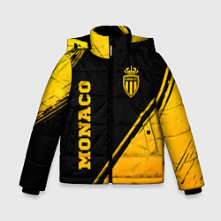 Зимняя куртка для мальчика Monaco - gold gradient вертикально