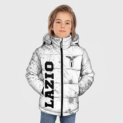 Куртка зимняя для мальчика Lazio sport на светлом фоне вертикально, цвет: 3D-черный — фото 2