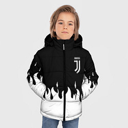 Куртка зимняя для мальчика Juventus fire, цвет: 3D-красный — фото 2