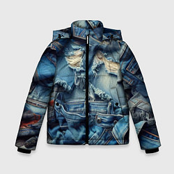 Куртка зимняя для мальчика Denim rags - fashion trend, цвет: 3D-красный