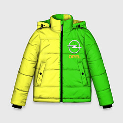 Зимняя куртка для мальчика Opel текстура