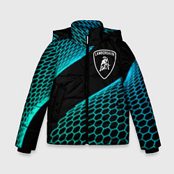 Зимняя куртка для мальчика Lamborghini electro hexagon