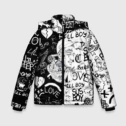 Зимняя куртка для мальчика Lii Peep pattern rap