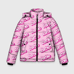 Куртка зимняя для мальчика Barbie Pattern цвета 3D-черный — фото 1