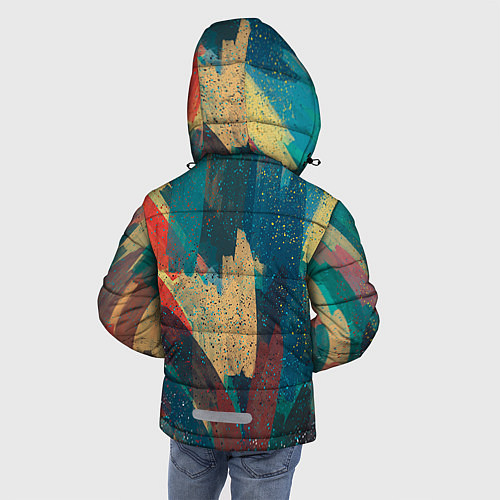 Зимняя куртка для мальчика Доктор кто / 3D-Светло-серый – фото 4