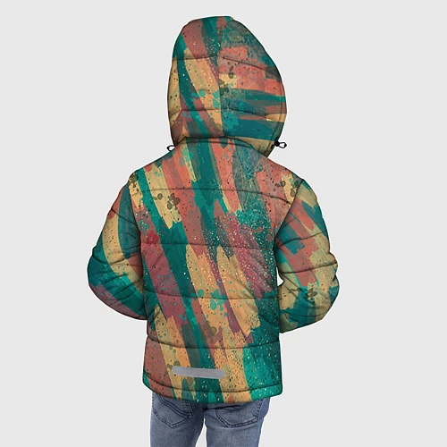 Зимняя куртка для мальчика Доктор кто / 3D-Светло-серый – фото 4