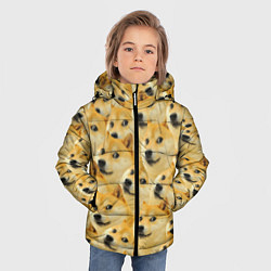Куртка зимняя для мальчика Doge, цвет: 3D-светло-серый — фото 2