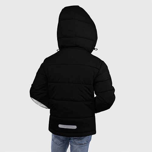 Зимняя куртка для мальчика BTS: Hood by air / 3D-Светло-серый – фото 4
